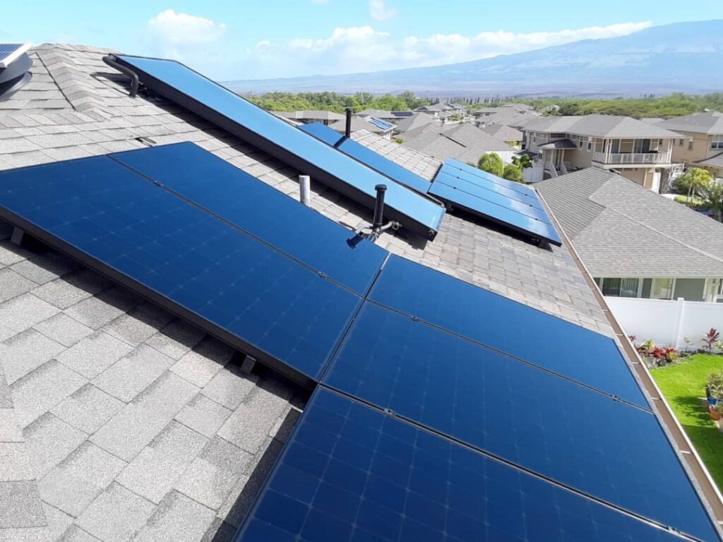 rooftop solar panel cleaning