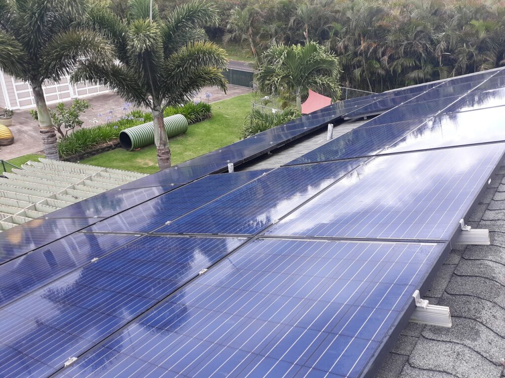 clean Hawaii solar panels